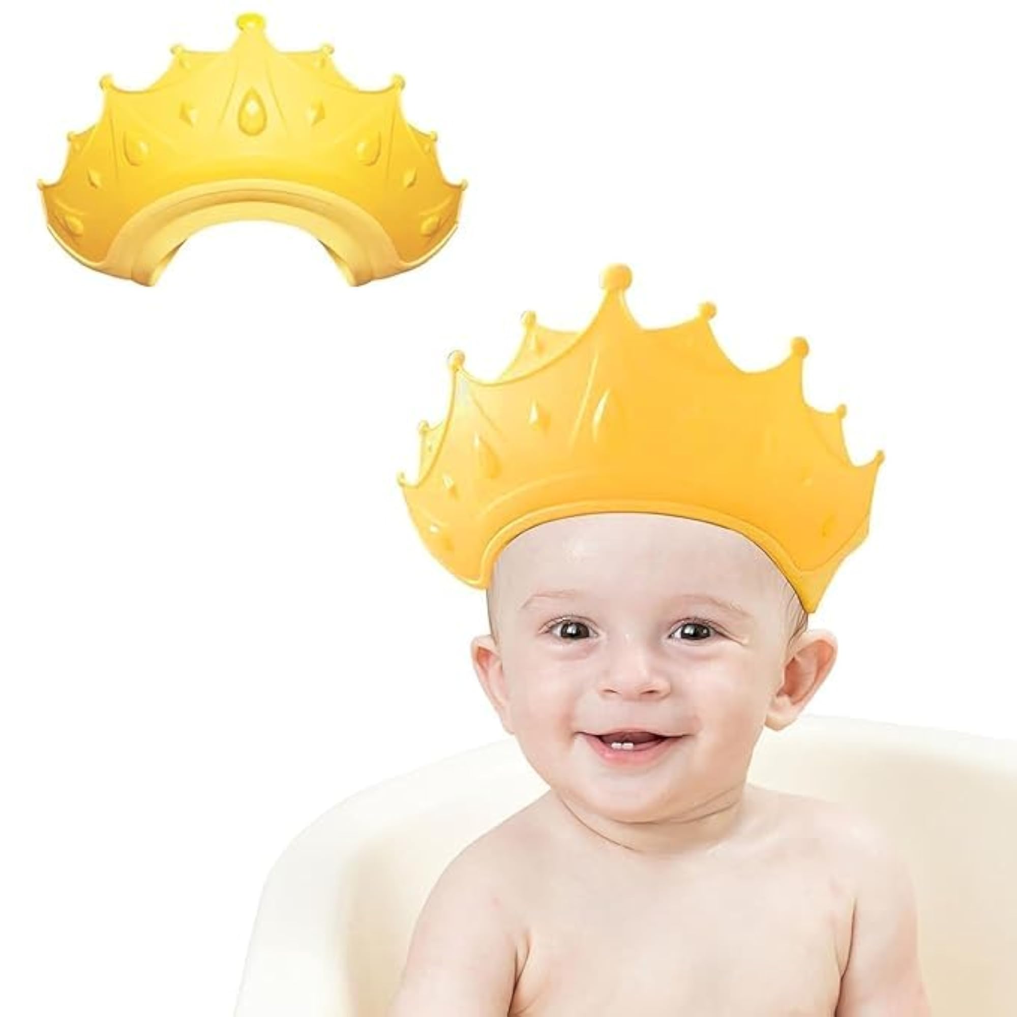 Baby Shower Cap Shield for Kids, Waterproof Shampoo Hat
